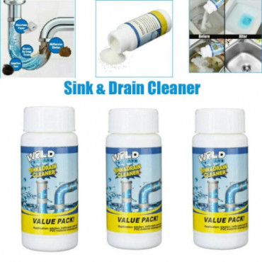 (৩ পিস ফ্রি ডেলিভারি) Powerful sink and drain cleaner