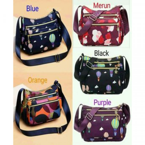 Women Crossbody Korean Bag ( purple)