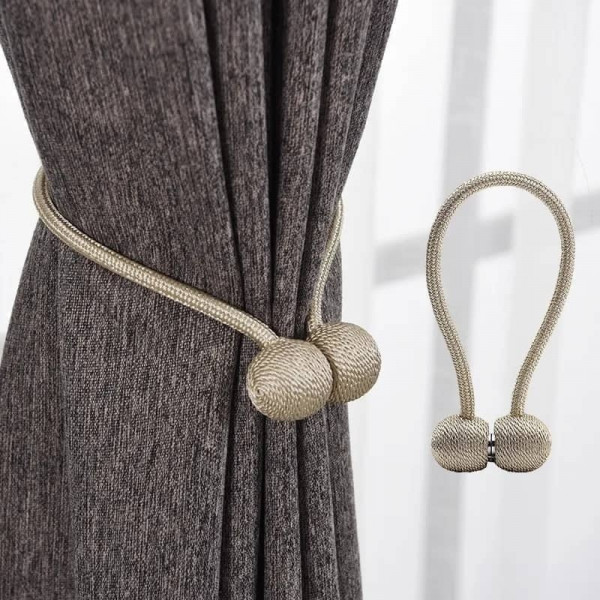 2Pis Curtain Holder – (Gold) ২পিস পর্দা হোল্ডার