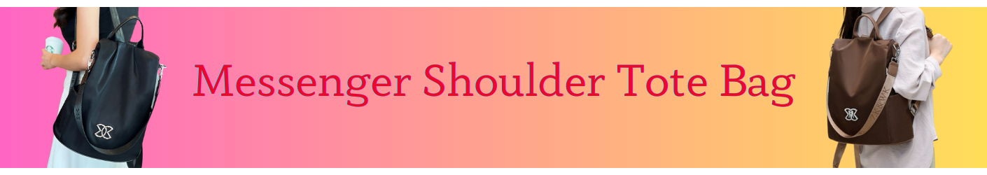 Messenger Shoulder Tote Bag