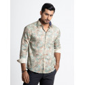 Tavaas Digital Printed Cotton Men’s Casual Shirt
