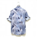 Demand Digital Print Mixed Gray Color Casual Long Sleeve