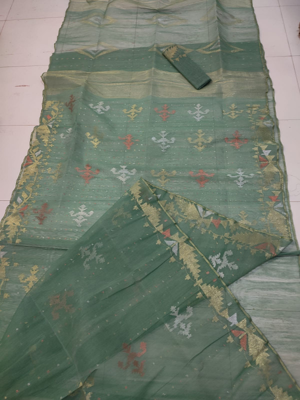 হাফসিল্ক জামদানী ...
