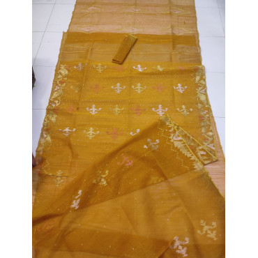 হাফসিল্ক জামদানী 