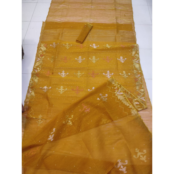 হাফসিল্ক জামদানী 
