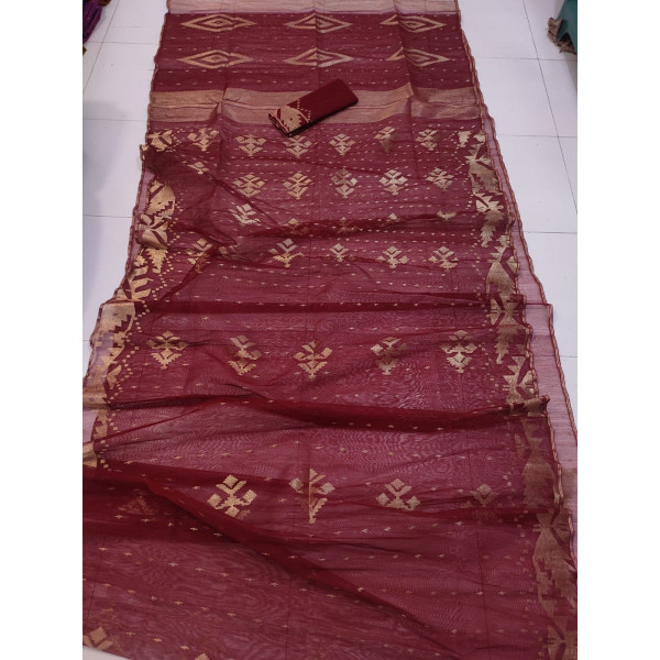 হাফসিল্ক জামদানী 