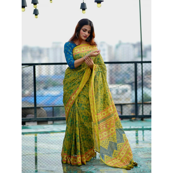 এক্সক্লুসিভ ব্লক শাড়ি 