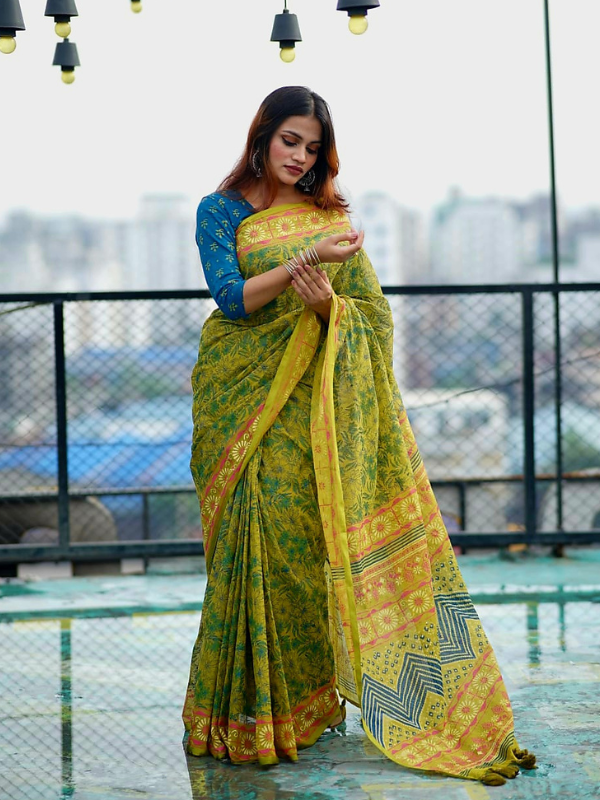 এক্সক্লুসিভ ব্লক শাড়...