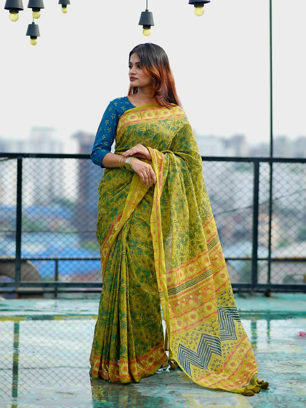 এক্সক্লুসিভ ব্লক শাড়...