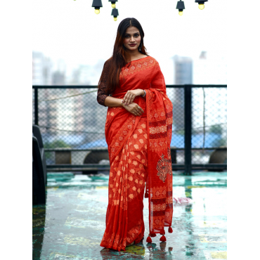 এক্সক্লুসিভ ব্লক শাড়ি 