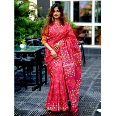 এক্সক্লুসিভ ব্লক শাড়ি 