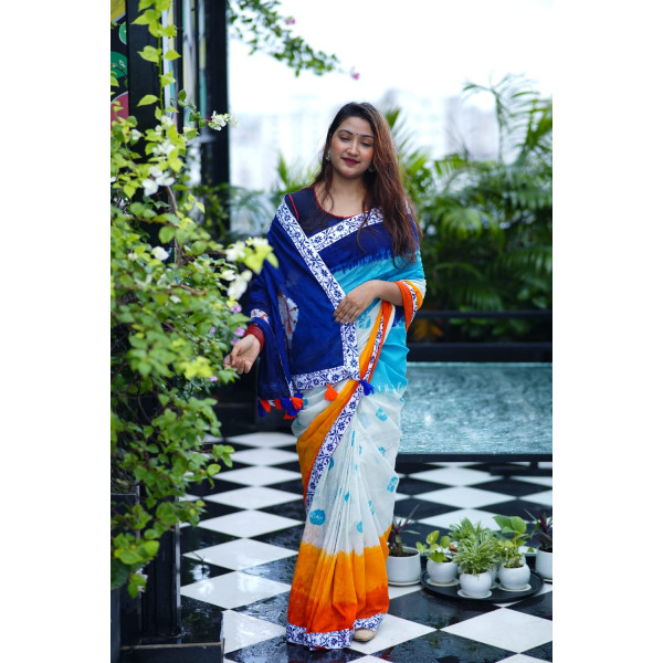 শিবুড়ি ডাই কোটা শাড়ি