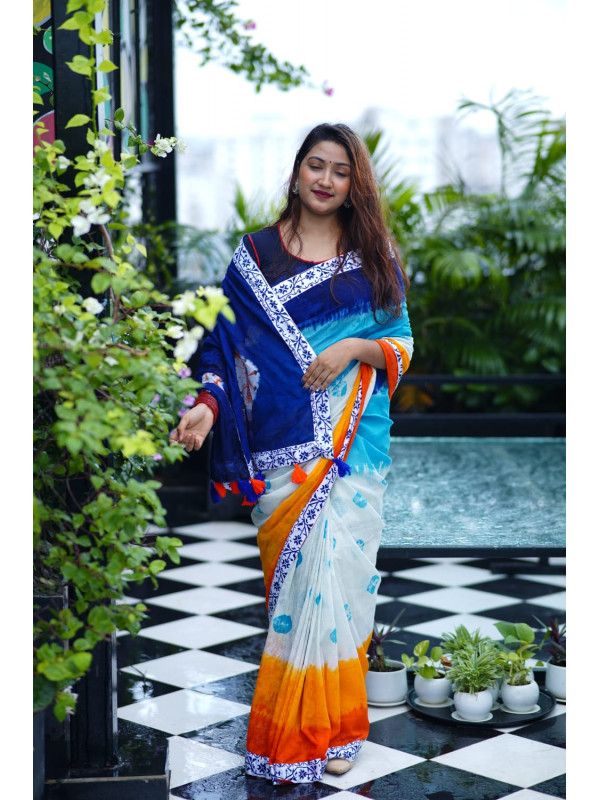 শিবুড়ি ডাই কোটা শাড়ি...