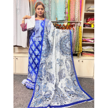 এক্সক্লুসিভ লোন থ্রি-পিস (আনস্টিচ)