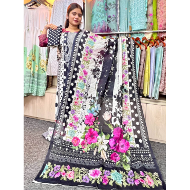 এক্সক্লুসিভ লোন থ্রি-পিস (আনস্টিচ)