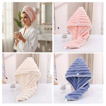 ( ২ পিছ ) China Microfiber Hair Towel