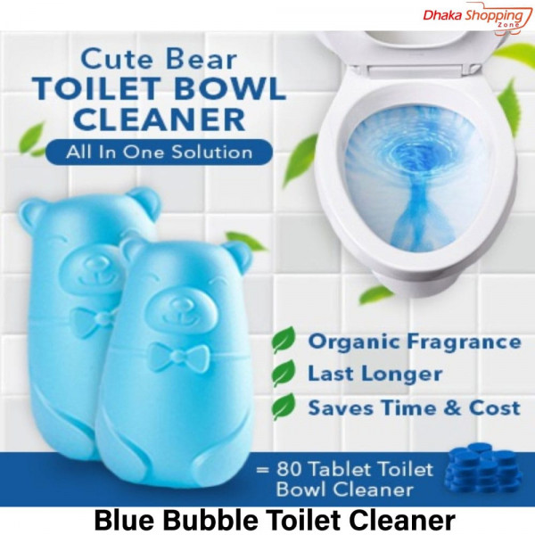 ( 1 pis) Blue Bubble Toilet Bowl Cleaner 