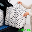 ২ পিস Premium Quality King Size Printed Storage & Travel Bag
