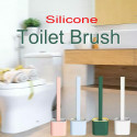 ( 1 pis ) Flexible selicon toilet brush