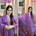 Party Lawn Cotton - 06 ( Light Jam Color )