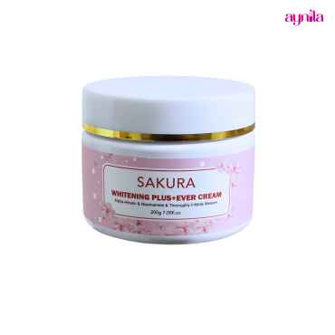 Sakura Whitening Plus + Ever Cream