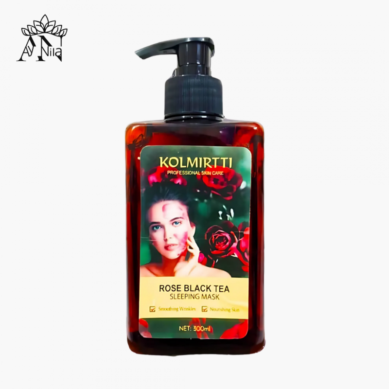 Kolmirtti Black Tea Sleeping Mask