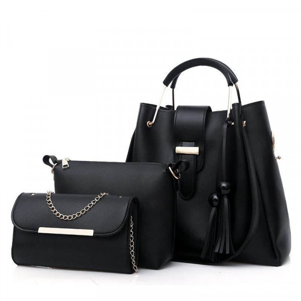 3 Pcs Combo Set (Black)