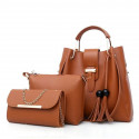 3 Pcs Combo Set (Brown)