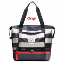 Foldable High Capacity Travel Bag (Gray)
