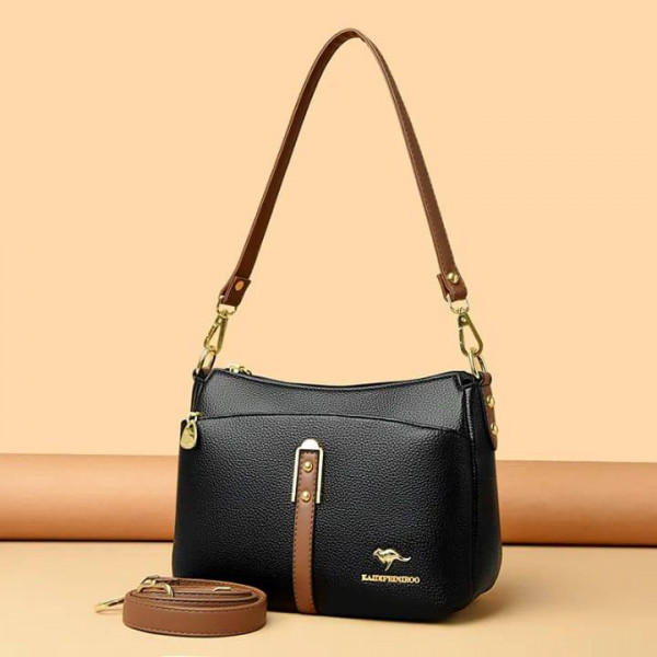 ট্রেন্ডি লেডিস হ্যান্ডব্যাগ (Black)