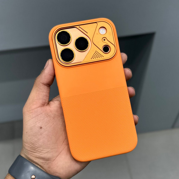CMAQ Iron Edge Magsafe Magnetic Silicone Phone Case for iPhone