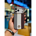 Super Finish Three Colors PU Leather Case For iPhone