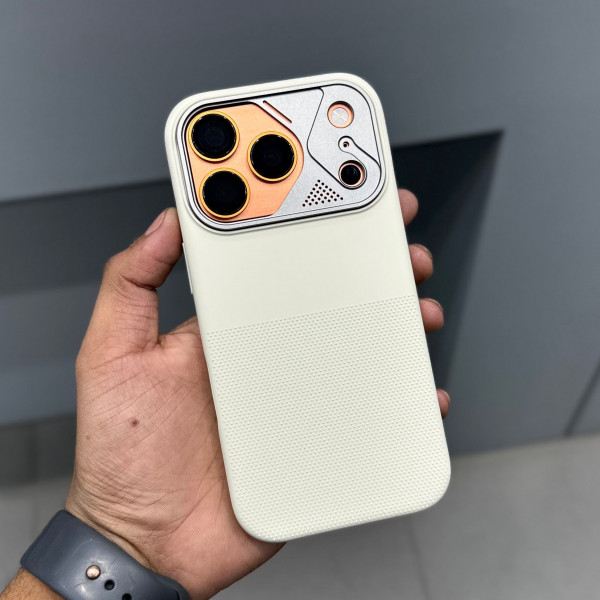 CMAQ Iron Edge Magsafe Magnetic Silicone Phone Case for iPhone