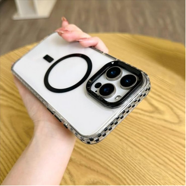 Luxury Shockproof MagSafe Clear Case for iPhone