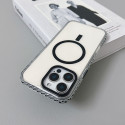 Luxury Shockproof MagSafe Clear Case for iPhone