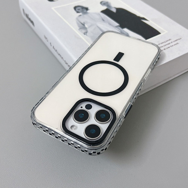 Luxury Shockproof MagSafe Clear Case for iPhone