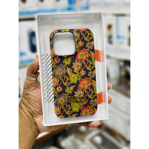 World Famous Branded Floral Print Gucci Style Case for iPhone