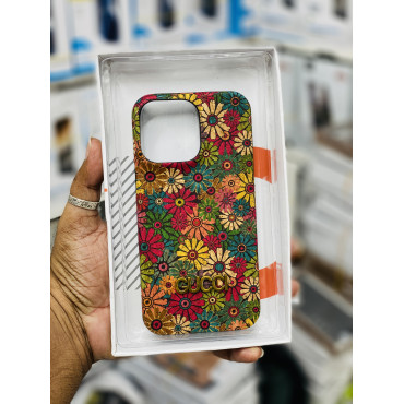World Famous Branded Floral Print Gucci Style Case for iPhone
