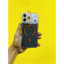 Luxury Carbon Fiber Camera Window Protective Design Phone Case for iPhone 