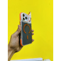 Luxury Carbon Fiber Camera Window Protective Design Phone Case for iPhone 