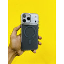 Luxury Carbon Fiber Camera Window Protective Design Phone Case for iPhone 
