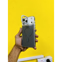 Luxury Carbon Fiber Camera Window Protective Design Phone Case for iPhone 