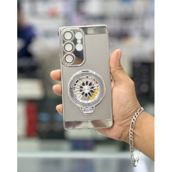 Spinner Heat Dissipation Kickstand Case For Samsung Galaxy