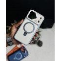 Magnetic Charging Ring Stander Full Cover Hybrid Anti-Slip Hard PC Soft TPU Phone Case for iPhone