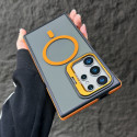 New Camera Stand Metal Smooky Case for Samsung Galaxy