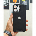 Premium Magnetic PU Leather Without Camera Lens Protection Case for iPhone
