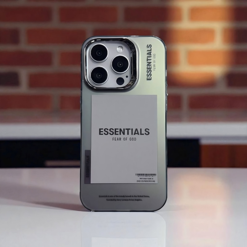ESSENTIALS Fear of God Transparent Case 