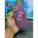 Stylish Purple Colour Magsafe Supported Case for iPhone