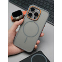 Premium Frosted Translucent Magnetic Case for  iPhone