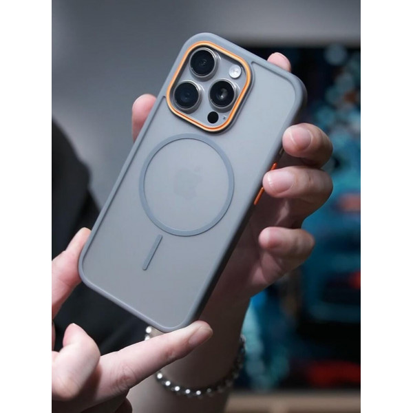 Premium Frosted Translucent Magnetic Case for  iPhone